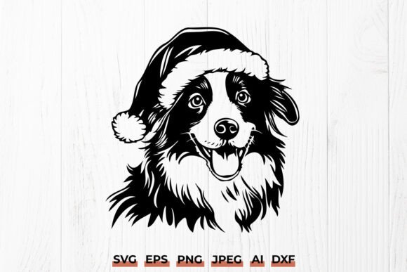 A Real Project Look at the Christmas Australian Shepherd SVG DXF