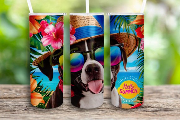 Boxer Dog Dog Lovers Tumbler Wrap Png