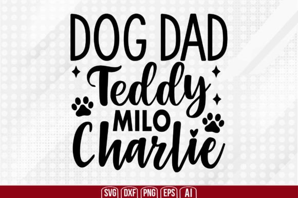 Dog Dad Teddy Milo Charlie: A Designer's Review