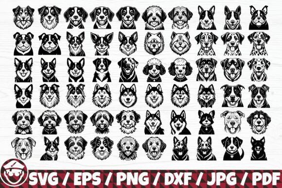 Dog Faces Dog Breeds Head X60: A Design Review