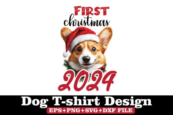 Dog T-Shirt, First Christmas 2024: Design Review