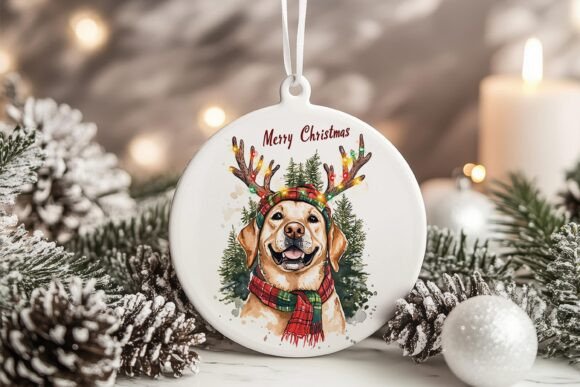 Labrador Retriever Dog Xmas Ornament PNG: Honest Review for Embroidery